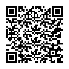 QR Code pour le numéro de téléphone +14105709008