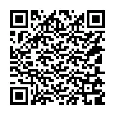 QR-Code für Telefonnummer +14105709010