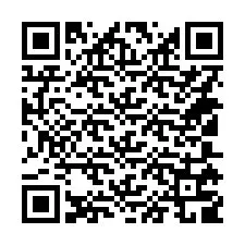 QR-Code für Telefonnummer +14105709016