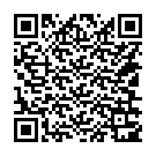 QR-code voor telefoonnummer +14106301434