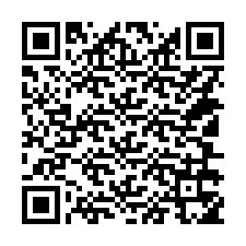 Kode QR untuk nomor Telepon +14106355824