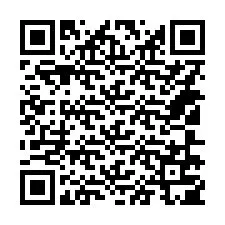 QR-koodi puhelinnumerolle +14106705107