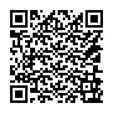 Código QR para número de teléfono +14106963009