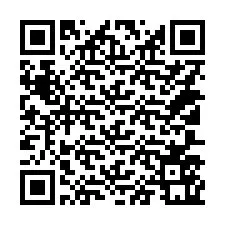 Kode QR untuk nomor Telepon +14107561719