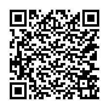 QR-code voor telefoonnummer +14107561724