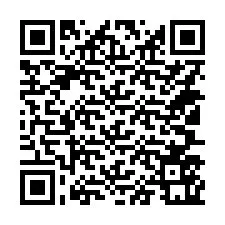 QR Code สำหรับหมายเลขโทรศัพท์ +14107561736