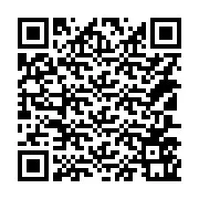 QR-Code für Telefonnummer +14107561751