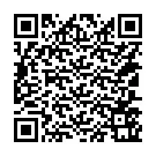 QR-code voor telefoonnummer +14107561754