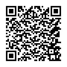 QR-code voor telefoonnummer +14107561759