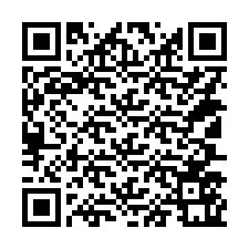 QR код за телефонен номер +14107561760