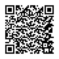 Kode QR untuk nomor Telepon +14107561773