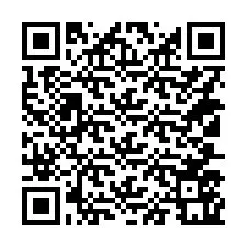 QR-code voor telefoonnummer +14107561792