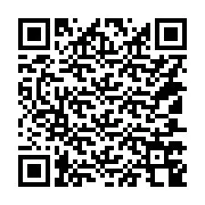 QR-code voor telefoonnummer +14107748480