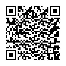 Código QR para número de teléfono +14107749001