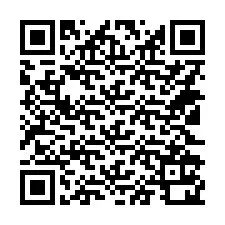 QR-kood telefoninumbri jaoks +14122120966