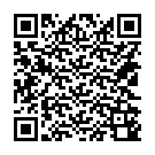 QR код за телефонен номер +14122140073