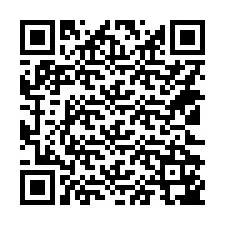 Código QR para número de telefone +14122147242