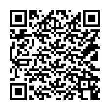 Código QR para número de telefone +14122148291