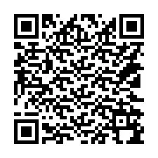 QR-код для номера телефона +14122194489