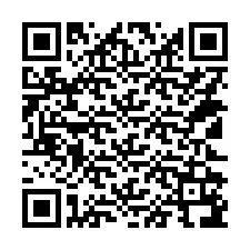 QR-koodi puhelinnumerolle +14122196050