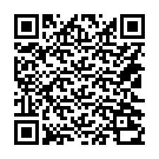 QR код за телефонен номер +14122230353