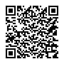 QR-код для номера телефона +14122318843