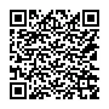 QR kód a telefonszámhoz +14122359944