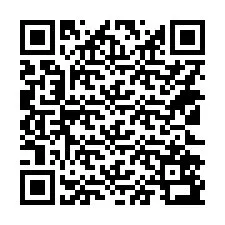 QR-code voor telefoonnummer +14122593942