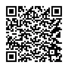 QR-Code für Telefonnummer +14122675770