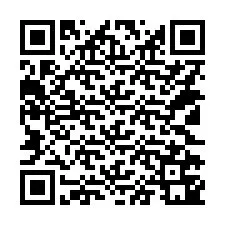 QR код за телефонен номер +14122741130