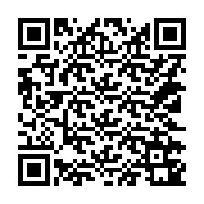 QR-code voor telefoonnummer +14122741499