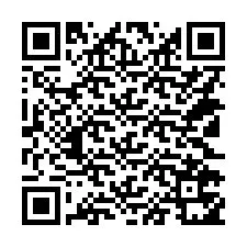 QR kód a telefonszámhoz +14122751934