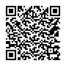 QR-code voor telefoonnummer +14123135047