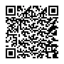 QR-код для номера телефона +14123188989