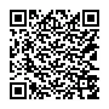 QR kód a telefonszámhoz +14123556960