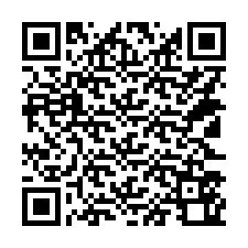 Codice QR per il numero di telefono +14123560260