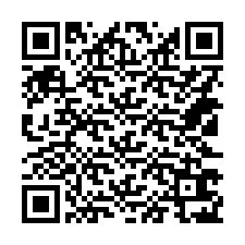 Codice QR per il numero di telefono +14123627297