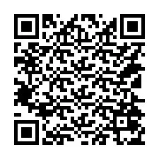 QR kód a telefonszámhoz +14124075954