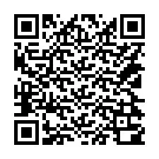 QR код за телефонен номер +14124300029