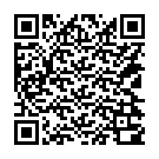 QR-code voor telefoonnummer +14124300030