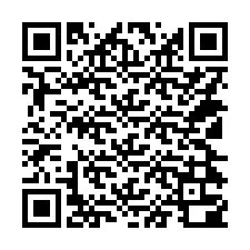 QR-code voor telefoonnummer +14124300034