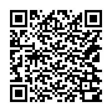 QR код за телефонен номер +14124300035