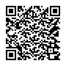 QR-Code für Telefonnummer +14124300039