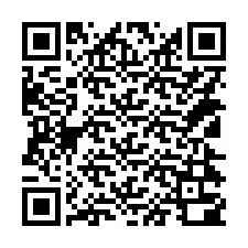 QR Code สำหรับหมายเลขโทรศัพท์ +14124300051