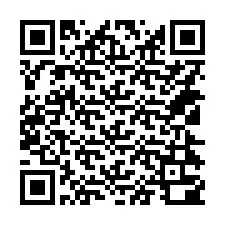 Código QR para número de telefone +14124300053