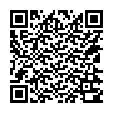 QR Code pour le numéro de téléphone +14124300054