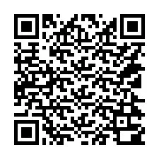 QR kód a telefonszámhoz +14124300058