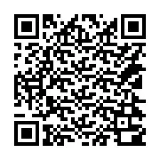 QR-koodi puhelinnumerolle +14124300059