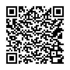 QR-code voor telefoonnummer +14124300067