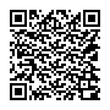 QR код за телефонен номер +14124300068